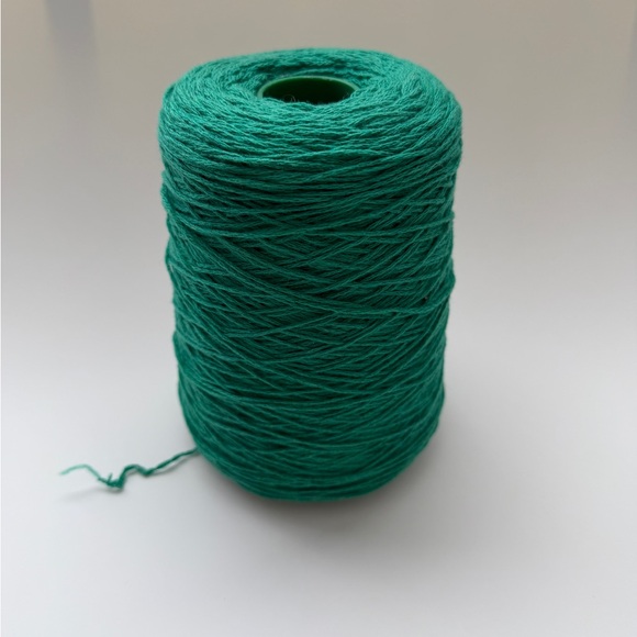 100% Cashmere yarn on cone DK Biagioli Modesto Color Green 470g - Picture 3 of 5